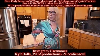 Stepmom Crystal Clark'S Cfnm Trailer For Her Sexy Posing Session