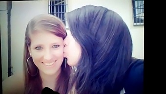 A Man Ejaculates During A Lesbian Lovemaking Session