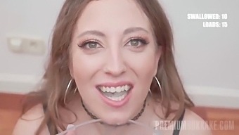 Venom'S Oral Pleasure In A Premium Bukkake Gangbang