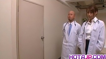 Arisa Ebihara Receives Medical Treatment From Doctors Following Oral Sex