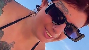 I Gave A Blowjob On The Beach With Everyone Watching