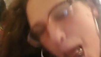Shay Gives Oral To A Black Man On Camera