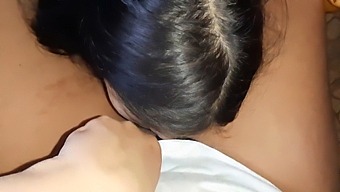 After Cooking Dinner, She Stimulated Me To Climax - Lesbian Illusion Girls