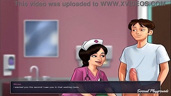 A Sultry Nurse Pleasures Me With An Unforgettable Oral Experience In The Midst Of Summer
