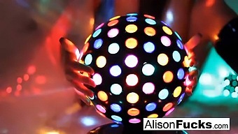 Alison Tyler, The Seductive Disco Ball Beauty With Voluptuous Breasts