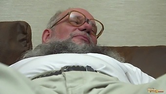 Grandpa'S Wild Sexual Encounter With Two Naughty Girls