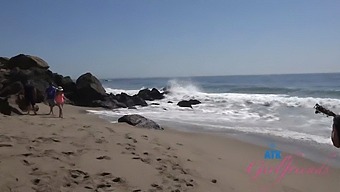 Pov Video Of Summer Vixen'S Oral Skills And Car Play On A Beach Date