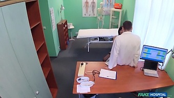 Hungarian Housewife Cheats On Her Husband With The Doctor At Home